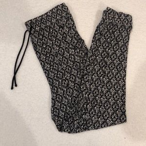 Patterned Harem Pants